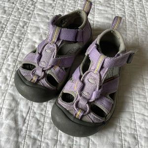 Keen purple sandals size 10T